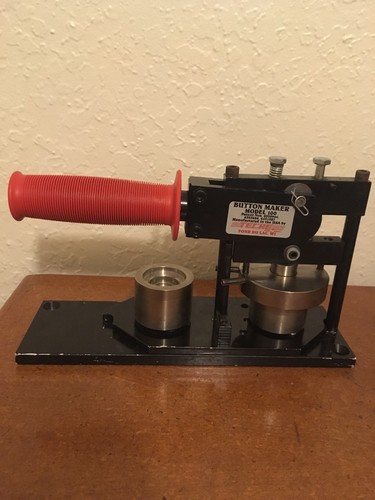 Tecre 1”  Model 100 Button Making Machine 1 Inch - supplies Included