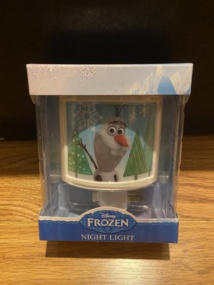 Disney Frozen Olaf Night Light Winter Snowman Child Kid Shade Nightlight