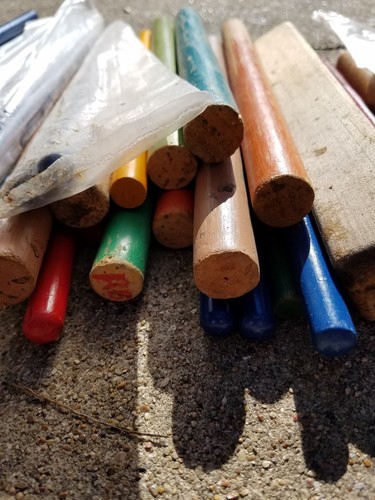 Vintage And New music Rhythm Sticks. Preschool.
