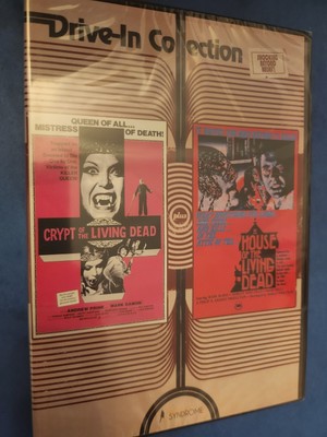 Crypt of the Living Dead / House of the Living Dead (DVD, Vinegar Syndrome) OOP 