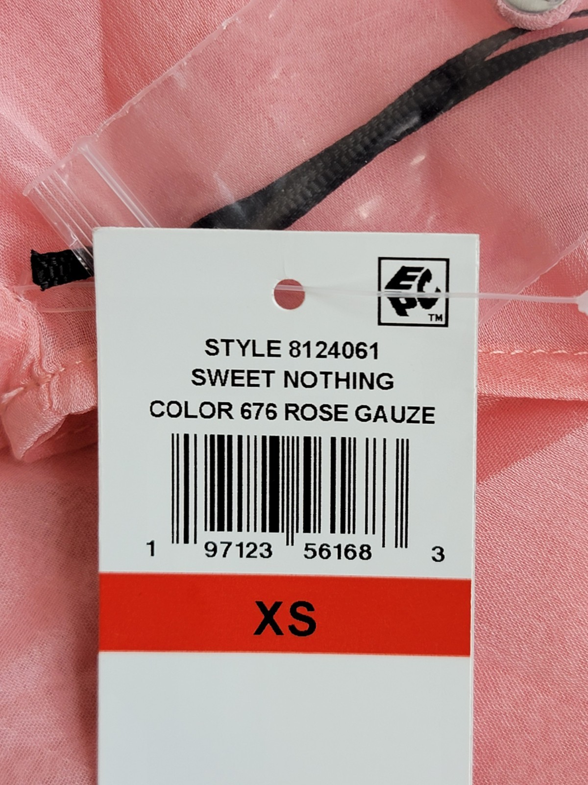 1.STATE Sleeveless Tie-Neck Halter Blouse Women's XS Rose Gauze Button Closure - Picture 13 of 13