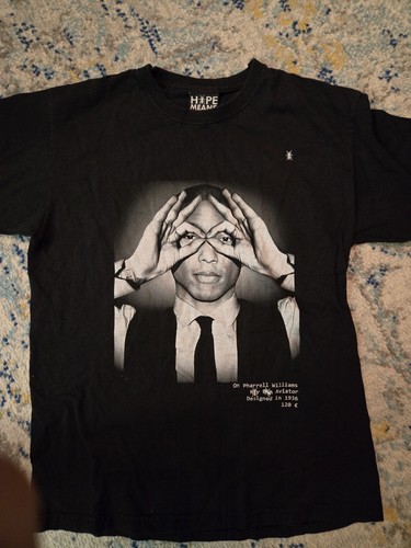 Pharrell Williams Hype Means Nothing Hope Shirt Rare XS | eBay