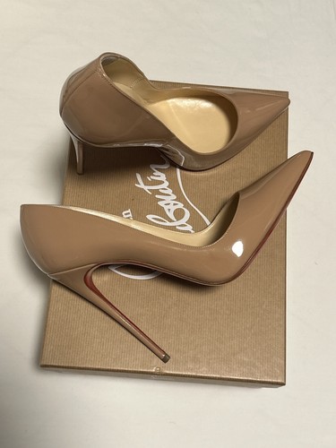 Christian Louboutin ルブタン PIGALLE 40 CHRISTIAN LOUBOUTIN Heels Patent Spikes Pigalle 120 Pumps