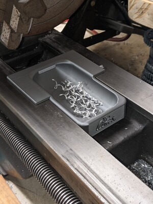 NEW Atlas / Craftsman metal Lathe Chip Tray Pan (Silver/Grey) 10'' & 12''
