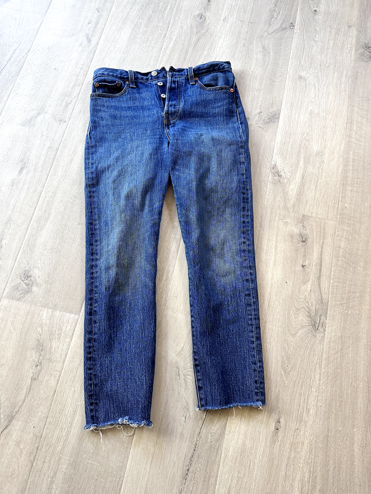 Levis white oak cone denim womens deals