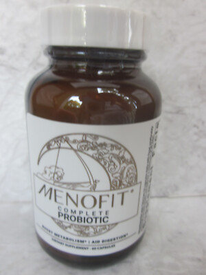 MenoFit Menopause RELIEF PLUS Complete PROBIOTICS Supplements Women Natural 60CT