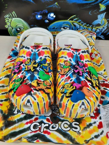 china market grateful dead crocs