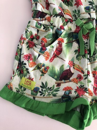 NEW! Sz 6 American Girl Lea Clark romper shorts ~ jumper 1 Piece Outfit