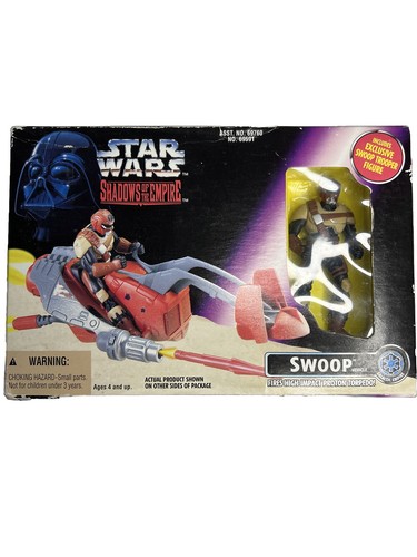 Star Wars Shadows of the Empire Swoop Bike with Rider Brand New Sealed MIB
