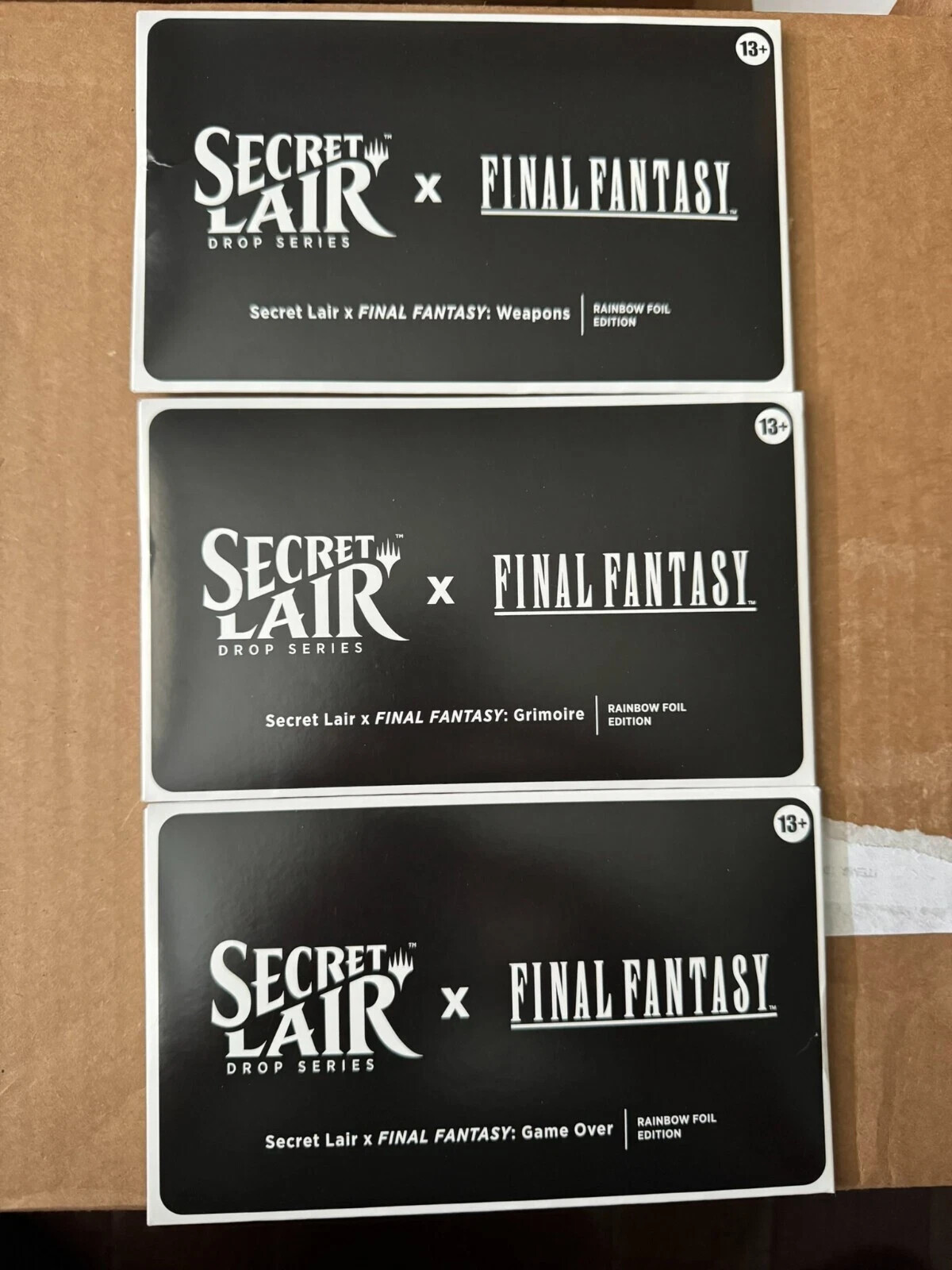 新品SecretLair Final Fantasy Grimoire Foil Secret Lair x FINAL FANTASY: Grimoire EN Foil Edition