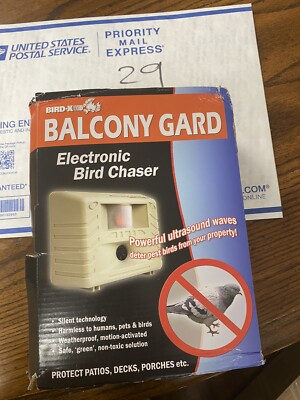 Bird-X Balcony Gard Ultrasonic Bird Repeller