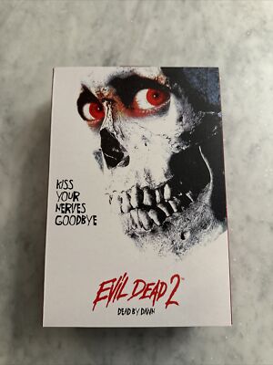 NECA - Evil Dead 2 - Dead By Dawn Ultimate Ash White Variant Box Figure