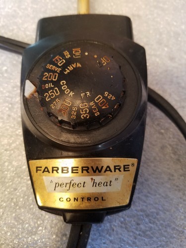 VINTAGE Farberware 10-1/2” Electric Stainless Steel Fry Pan Skillet 300A TESTED