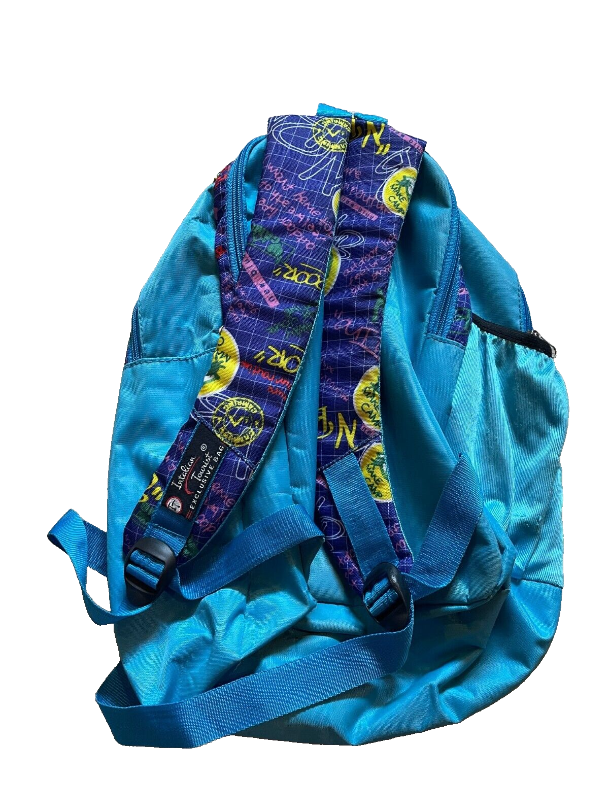 Ben 10 Cartoon Character 3-D School Bag/ Backpack (Green/Navy Blue) For Kids 17"