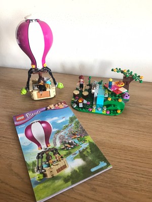 Lego Friends Heartlake Hot Air Balloon 41097. Complete and with instructions.