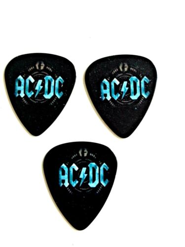 AC/DC Set of 3 Guitar Picks NEW Never Used USA Shipper