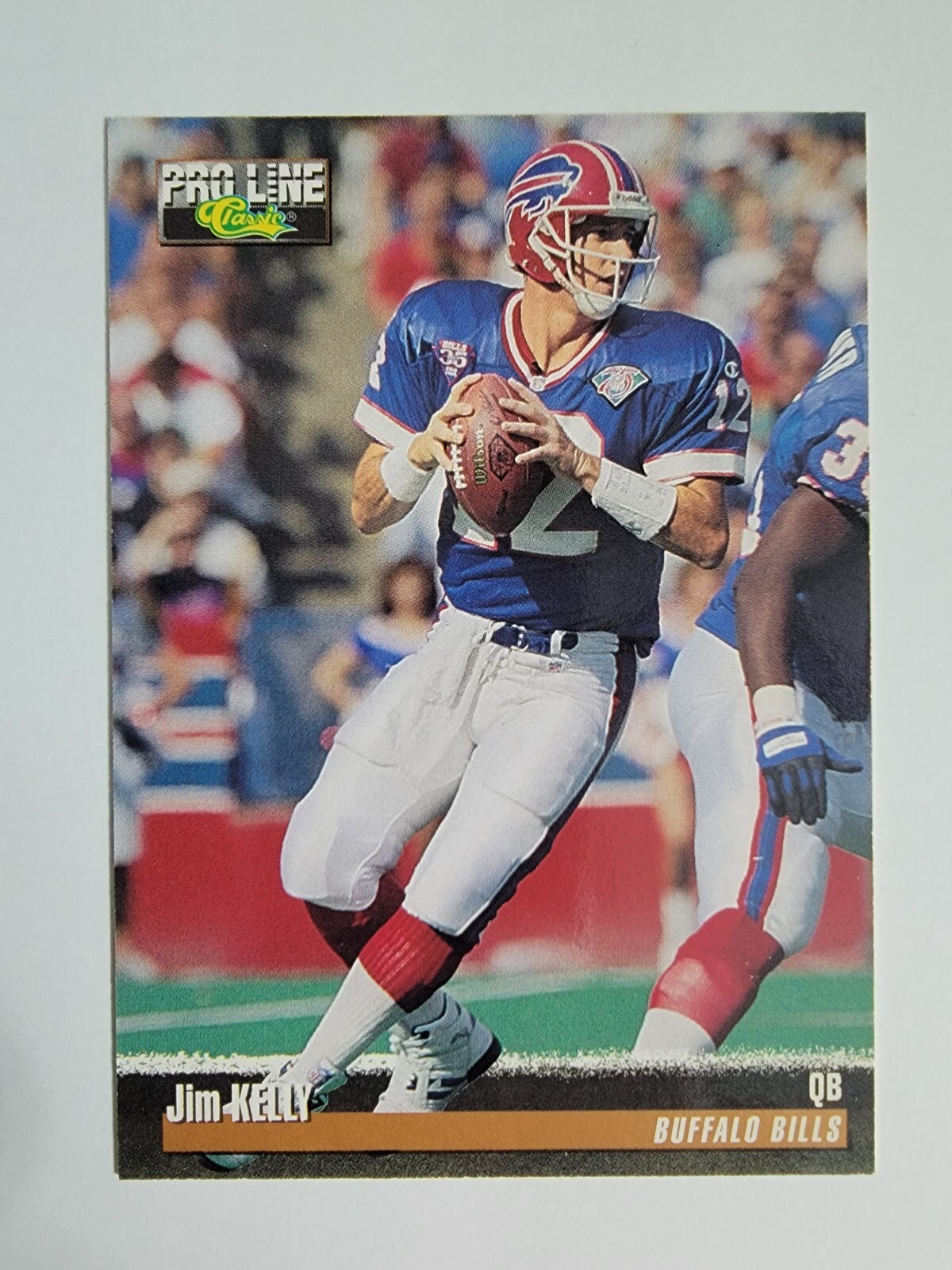 1995 Classic Pro Line Football #215 Buffalo Bills Jim Kelly 1995 Classic Pro Line Football #215 Buffalo Bills Jim Kelly