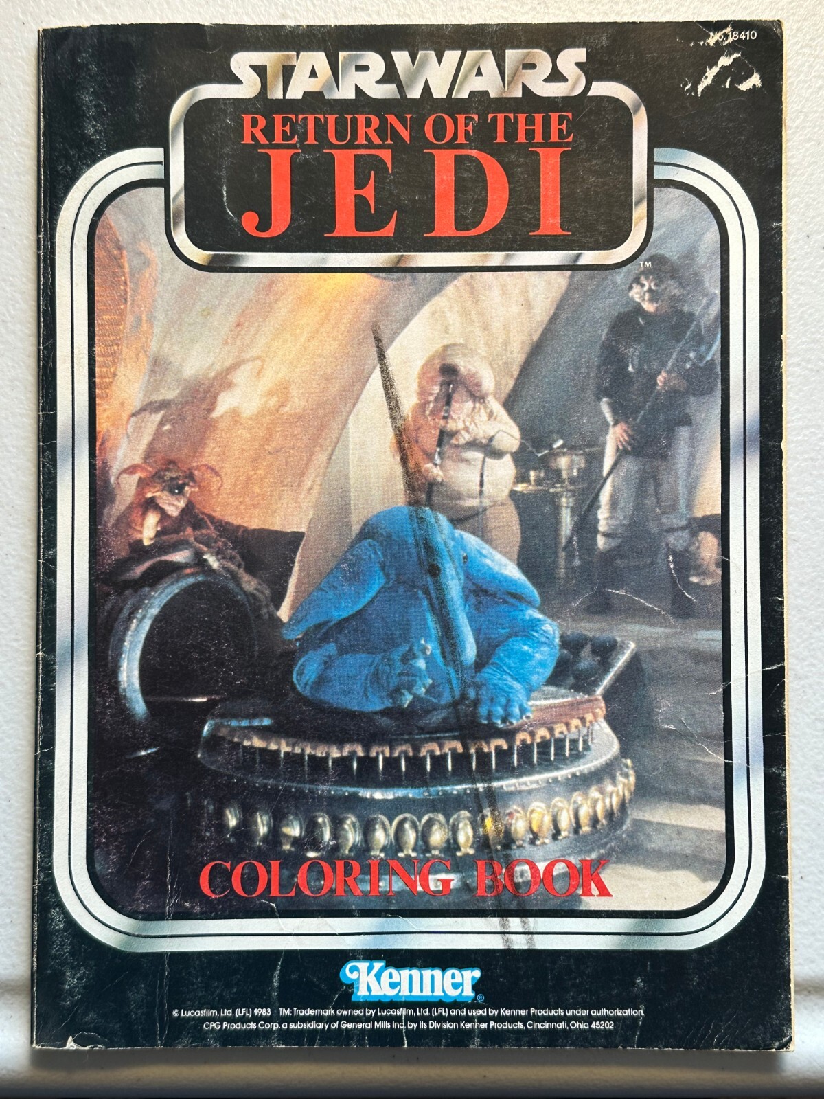 STAR WARS RETURN OF THE JEDI 　塗り絵2冊セット ① Star Wars Return of the Jedi Coloring Book 19350 1984 PDF
