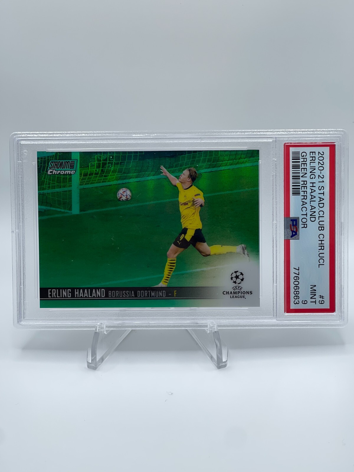 その他 haaland psa9 2022 Chronicles Erling Haaland Premier League Purple Astro