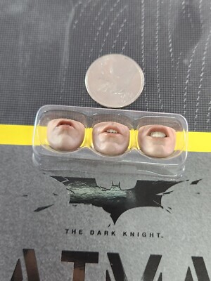 Hot Toys MMS236 DC Dark Knight Batman Armory 1/6 scale Three Mouth Plates Only