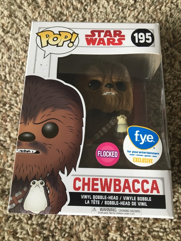 funko pop chewbacca 195