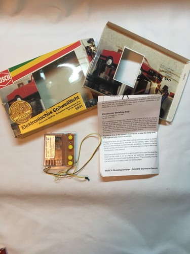 HO Train Layout Electronic Welding Simulation Light NOS