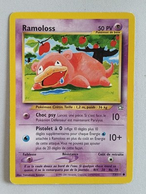 Carte pokémon FRANCAIS Ramoloss (NG 73) Neo Genesis [PLAYED] 19.07.2025B