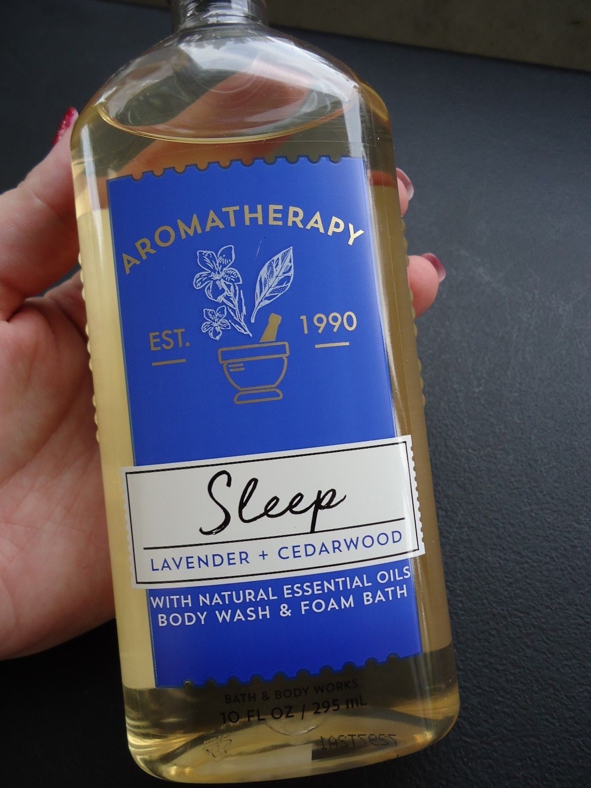 Bath & Body Works Aromatherapy Lavender & Cedarwood Body Lotion & Body Wash Foam