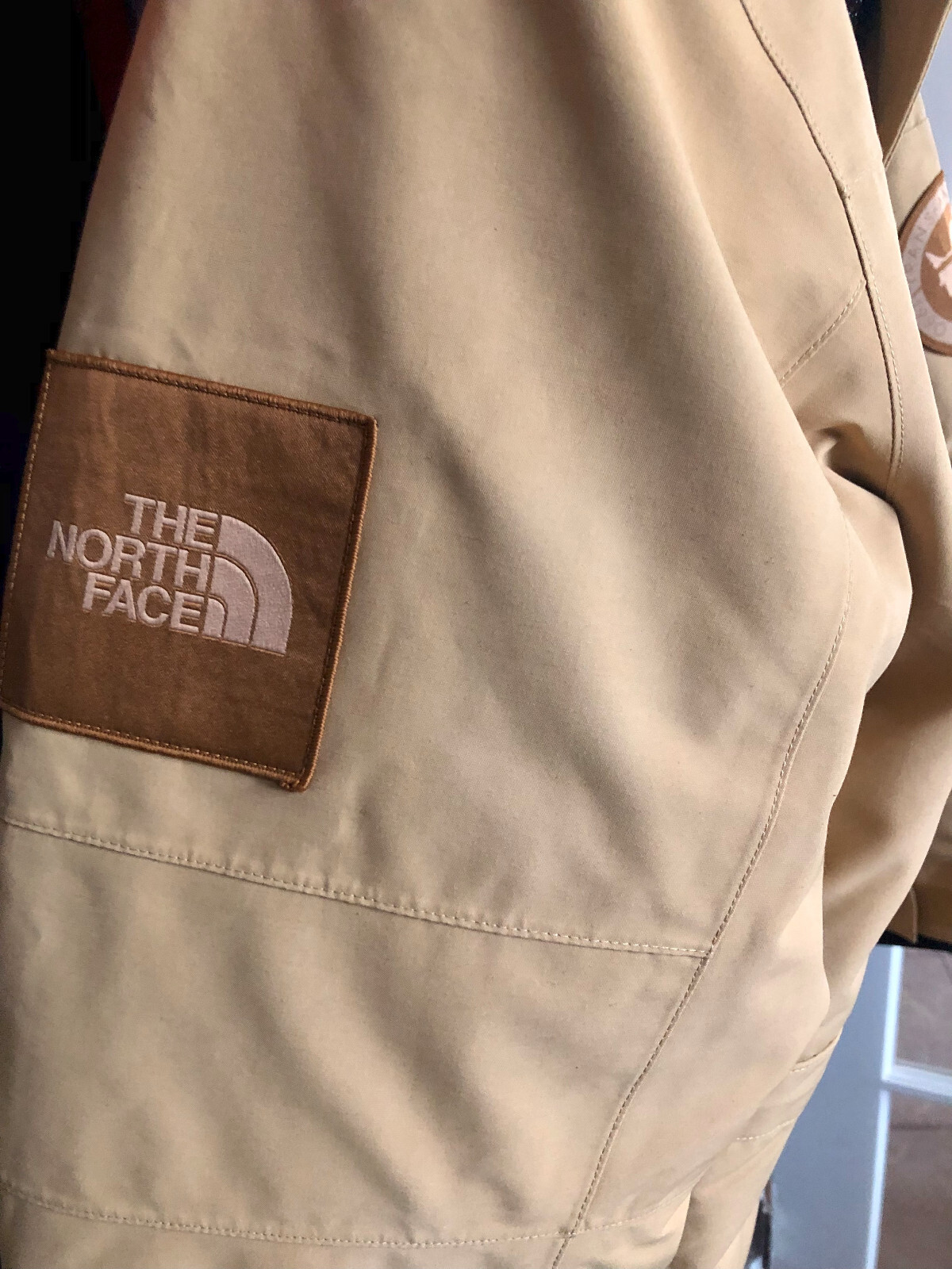 Pre-owned The North Face Expedition Mcmurdo Parka Antelope Tan Size Medium Limited Edition In Brown