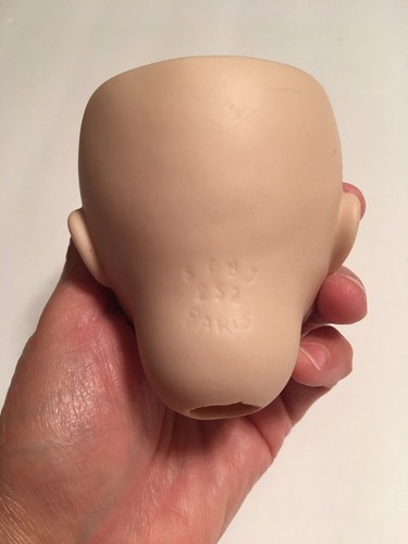 Lot of Vintage Reproduction Bisque Porcelain Doll Heads SFBJ Paris Germany