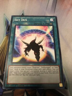 Yu-Gi-Oh! - Sky Iris  (LEDD-ENC13) - Legendary Dragon Decks - Common - NM