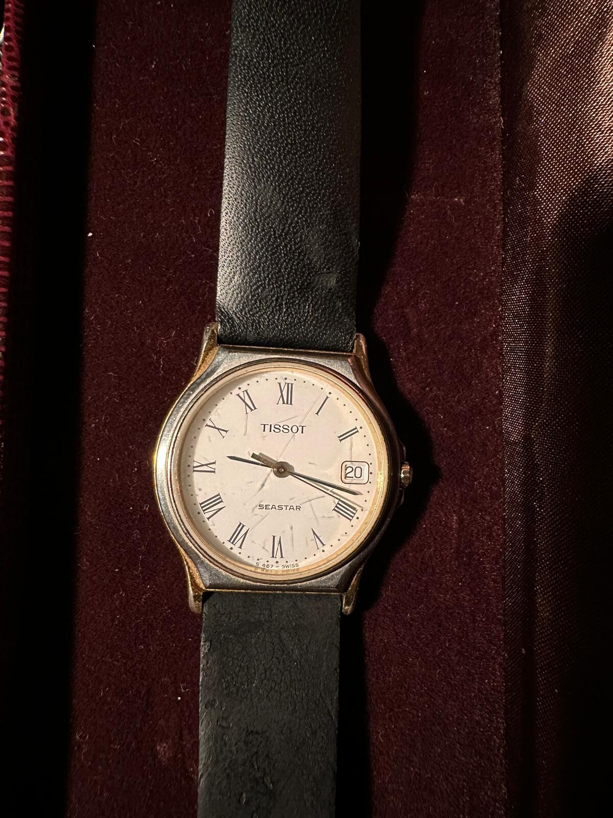 Tissot Seastar Octagonal コンビカラー 1980年代 Vtg 1980s Tissot Seastar Octagonal • quartz movement swiss