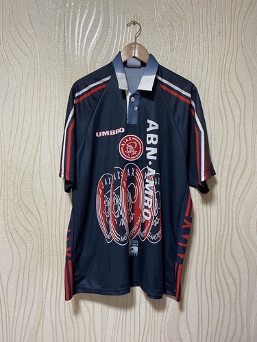 AJAX 1996/1997 AWAY FOOTBALL SHIRT UMBRO VINTAGE JERSEY SIZE