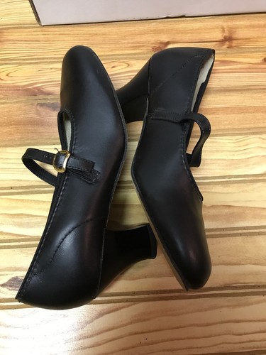 Women's Size 4 M Square Dance Shoes, Promenaders, Black