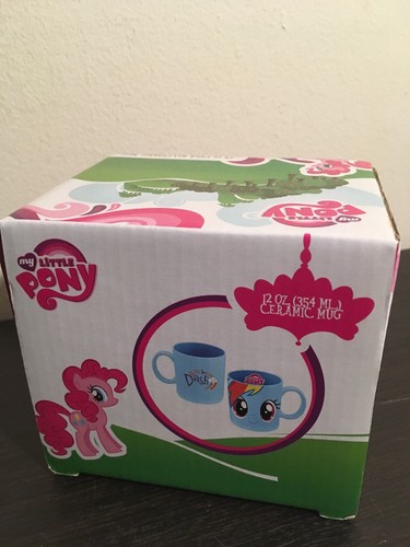 My Little Pony Rainbow Dash 12oz Ceramic Mug New In Box