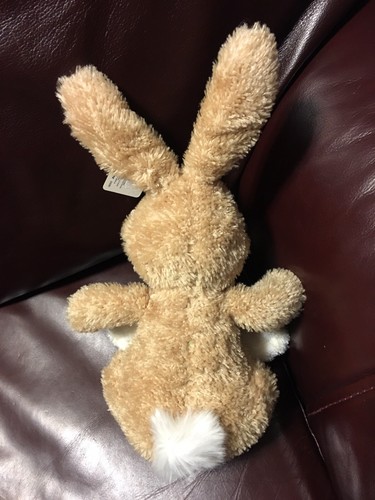 Gund Just Abunny Soft Plush Stuffed Bunny Rabbit 13'' EXCELLENT NWT!