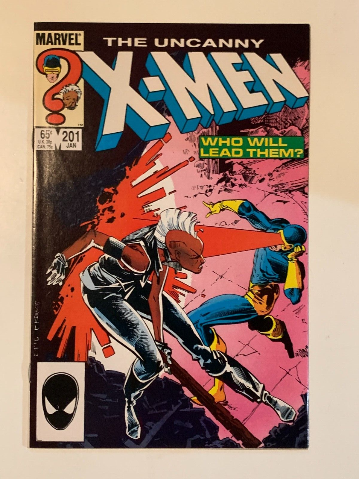 UNCANNY X-MEN #201 NM MARVEL COPPER AGE KEY 1ST NATHAN