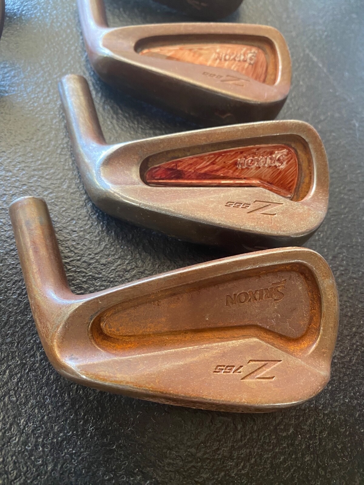 Rare RAW finish Srixon combo U65-4/Z565 5,6/Z765-7,8/965-9,PW + Rare RAW finish Srixon combo U65-4/Z565 5,6/Z765-7,8/965-9,PW +