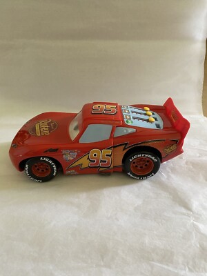 Disney/Pixar Lightning McQueen Battery Car, Multi-function + Steering, Sounds