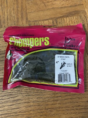 Choppers Bait Craw Tube Magic Swirl