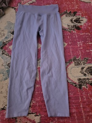 NEW NWT Victoria's Secret Pink Active lavender leggings stretch pants womens M