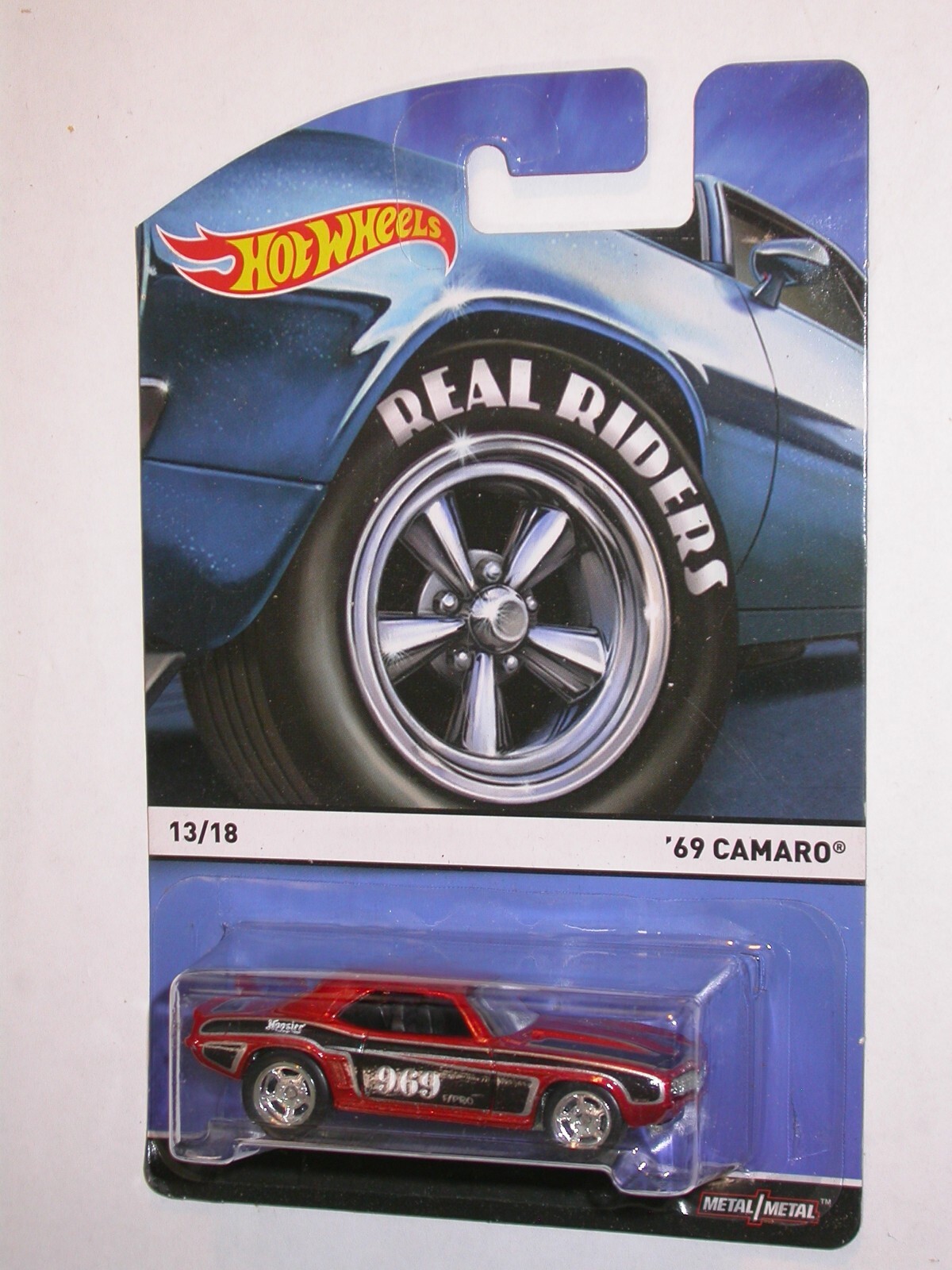 バーゲンで Wheels Hot Real eBay | card on orange? Camaro 69 Riders ミニカー