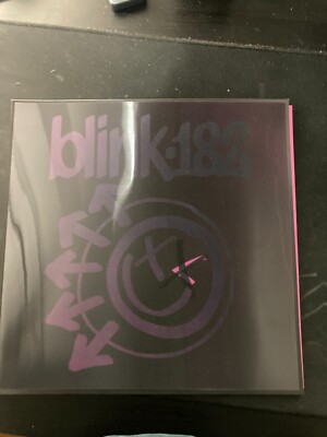 Blink 182 ''One More Time'' Pink & Black Vinyl LP Lenticular /5000 - Blood Records