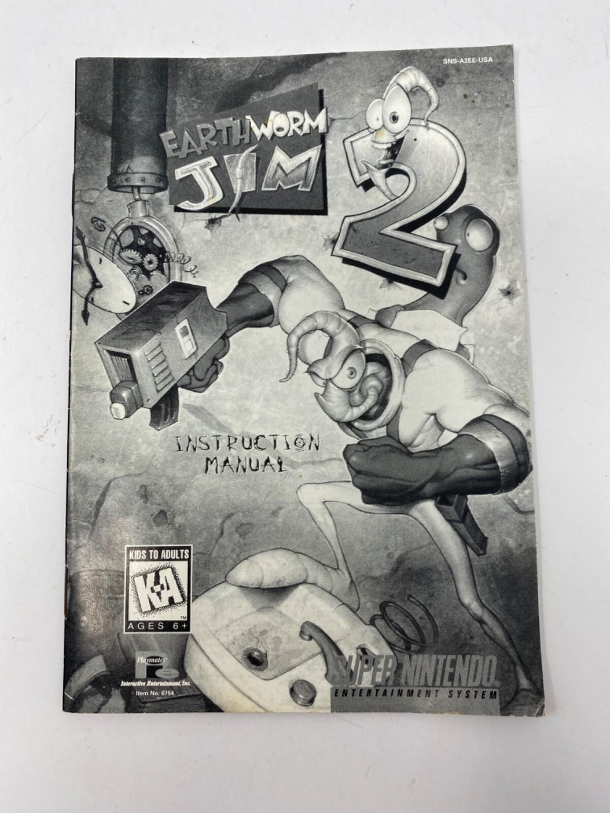 Earthworm Jim 2【中古・snes北米版】 Earthworm Jim 2【中古・snes北米版】 - メルカリ