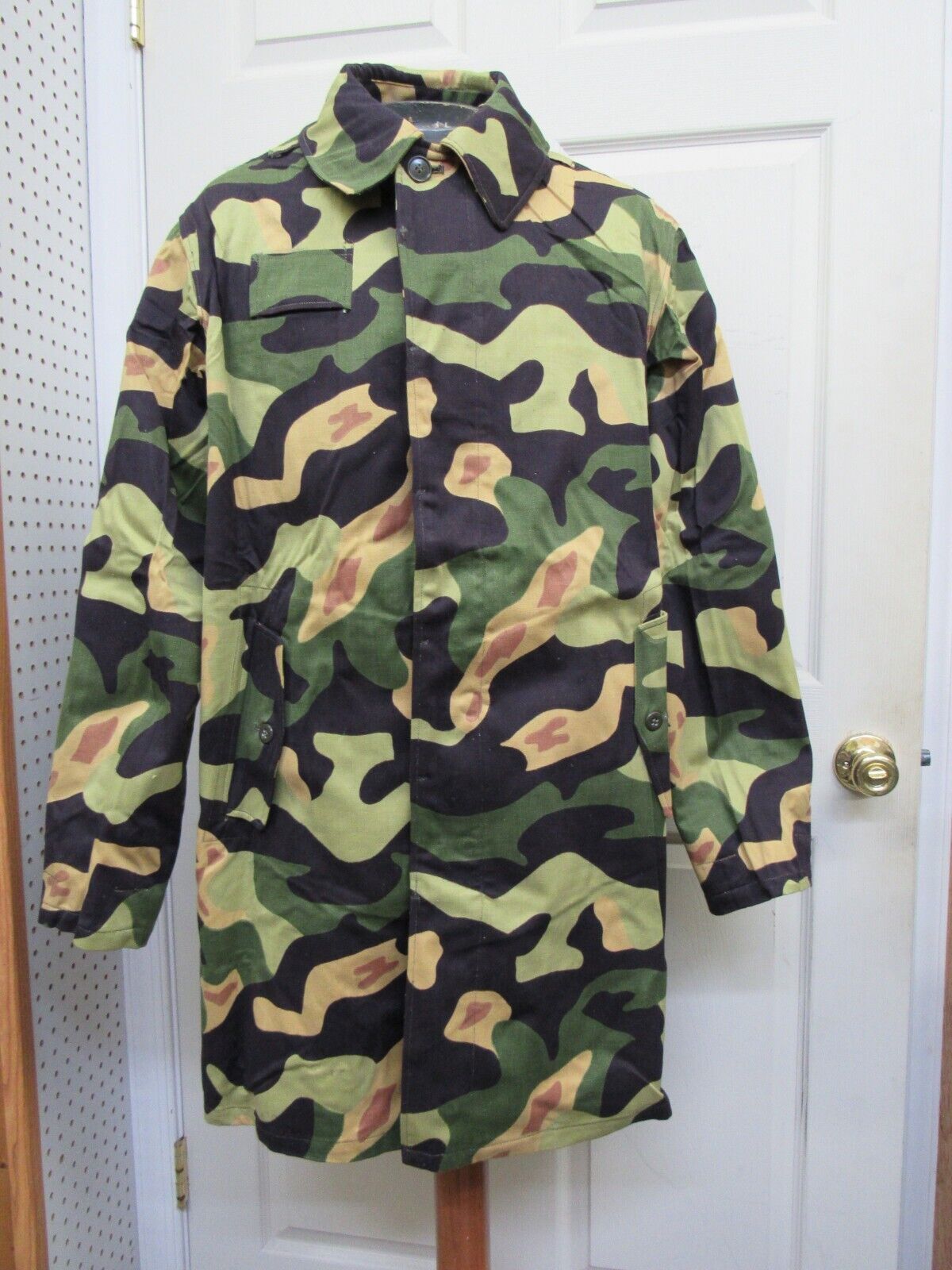 Czech Salamander Camo Camouflage Paratrooper Smock Jacket Czech Salamander Camo Camouflage Paratrooper Smock Jacket