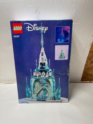 New LEGO Disney Frozen The Ice Castle 43197 Building Kit 1790pcs (dented box)