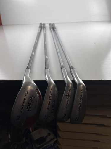 Adams Golf Idea a2 OS Hybrid Iron Set 3 5 7 8 Graphite Steel