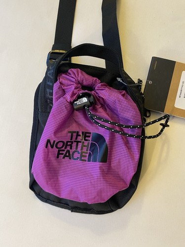 The North Face Bozer Cross Body Bag Pikes Purple & Black | eBay