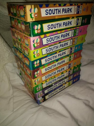 Vintage South Park VHS Cassettes - Volumes 1, 2, 3, 5, 6, 7, 8, 9, 10, 12 Only