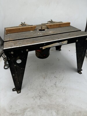 vintage craftsman 25444 router table and model 31517480 router 266312253585